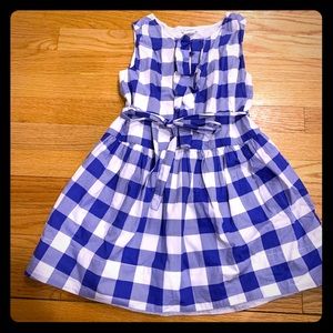 Like new blue and white Crewcuts dress